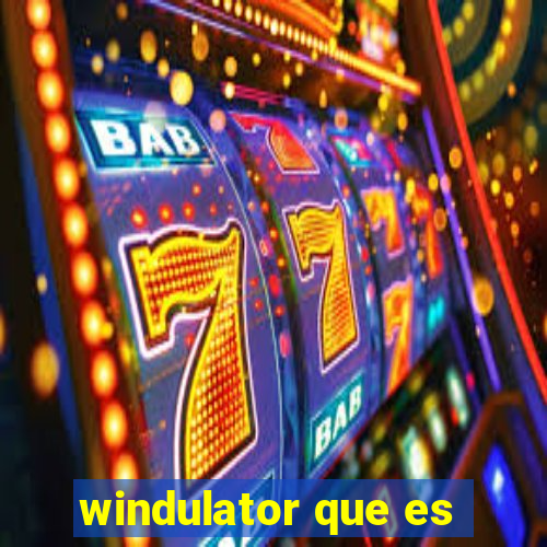 windulator que es